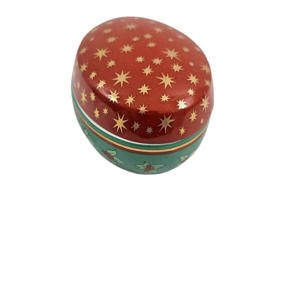 Mikasa Fine Porcelain Holiday Elegance Oval Covered Holiday Trinket Box NWT - Picture 11 of 17